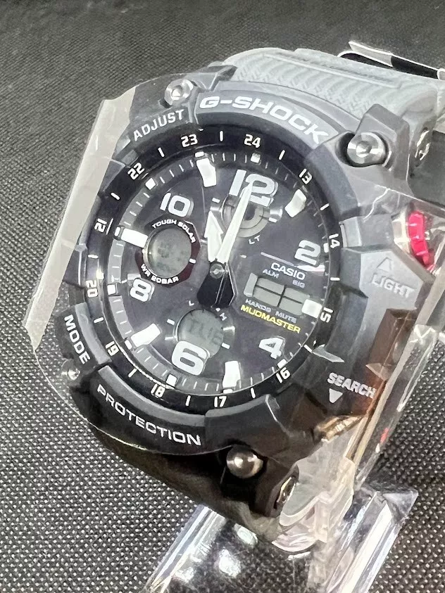 Casio G-SHOCK GWG-100-1A8JF MUDMASTER Atomic Radio Solar Men's Watch Gray Japan