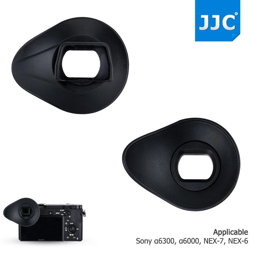 JJC 360º Rotatable Oval Eyecup Eyepiece For Sony A6300 A6000 NEX-6/7 as FDA-EP10 - Image 2 of 4