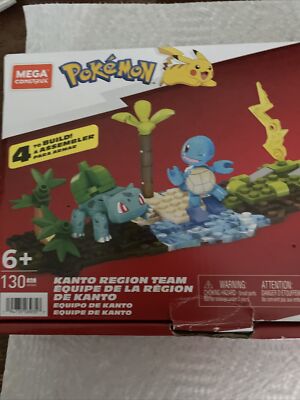 Mega Pokémon Kanto Region Team Construction Set