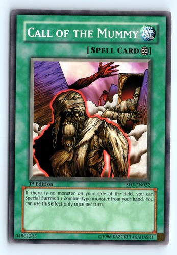 Yugioh Cards - SD2 - Structure Deck - Zombie Madness (1st Edition) - YOU  CHOOSE | eBay