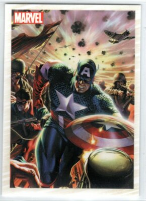 MARVEL 2011 MARVEL UNIVERSE MO2 MARVEL ORIGINALS INSERT ART BY FELIPE MASSAFERA