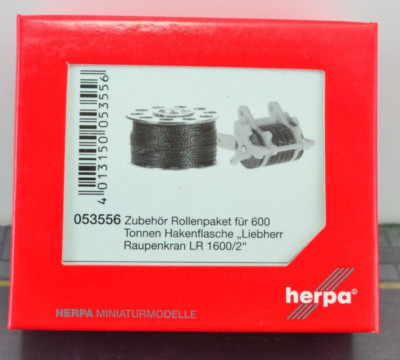 Herpa Sheaves Roller Package for Crawler Crane Liebherr 1600 1:87 HO Scale