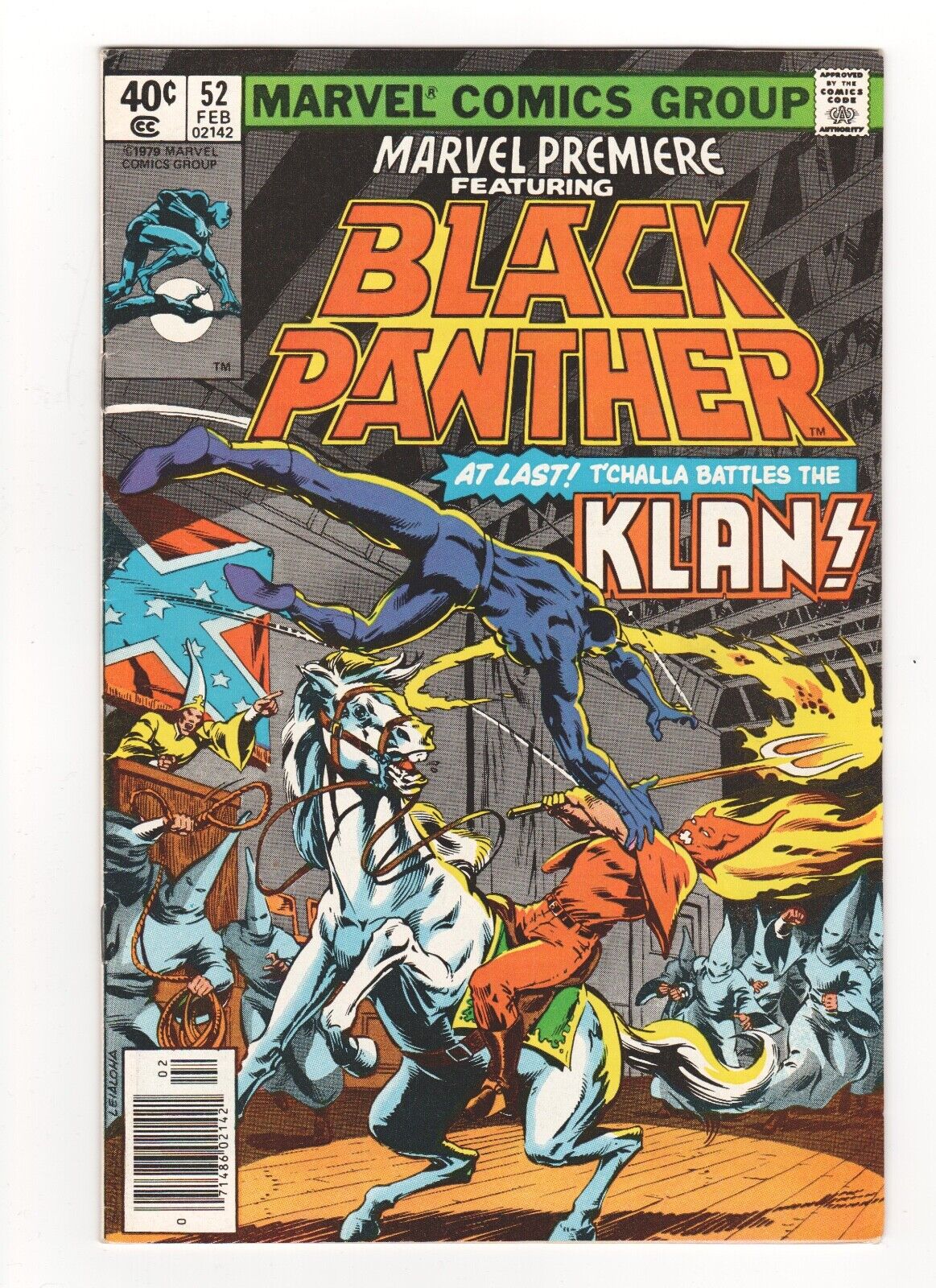 Marvel Premiere Black Panther #52 Marvel Comics 1980 VF