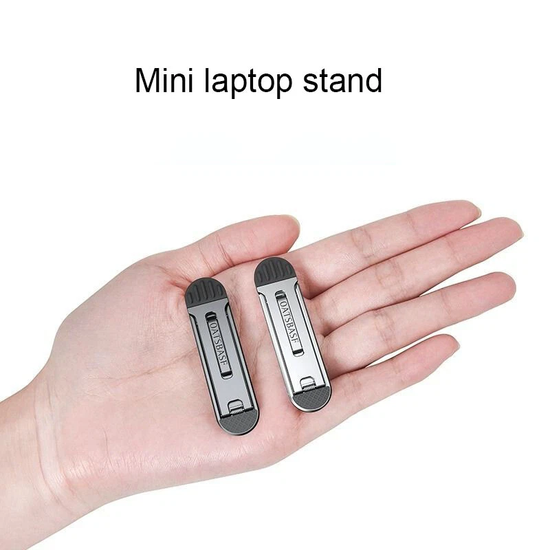 Folding Laptop Stand - Laptop Stand 10-18" - Laptop Mount - Aluminum - Image 2 of 4