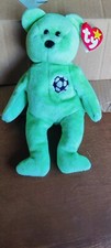 VERY RARE  Ty Beanie Baby - 1998 Kicks - The Soccer Bear - Tag Errors 98/99