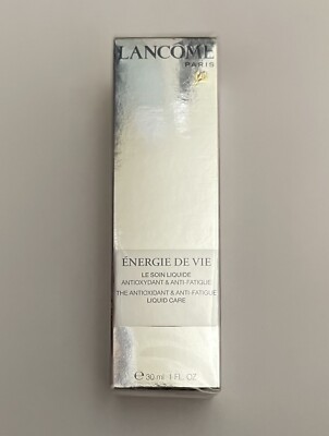 Lancome Energie De Vie Antioxidant Anti Fatigue Glow Boosting Liquid Care New