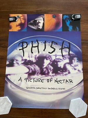 Phish:  Vintage 1992 Phish A Picture Of Nectar Tour Poster
