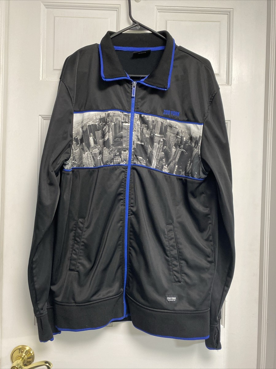 Zoo York Zipper track Jacket Men's XL Panoramic New York Zoo York Zipper track Jacket Men's XL Panoramic New York
