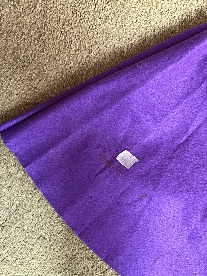 Falda Caniche Retro Charades Adulto Mujer Mediana Fieltro Púrpura Años 50 Elástico COSPLAY Foto 3 de 4