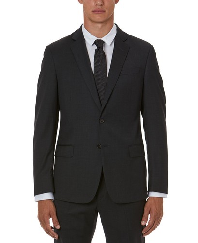 Armani Exchange Men’s Slim-Fit Solid Suit Jacket, Gray, 38R - 第 1/1 張圖片