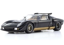 Kyosho 1/18 Lamborghini Miura SVR Black Diecast Model Car KS08319BKG