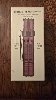 BNIB SUPER RARE Olight M2R Pro Warrior Antique Bronze BLACK DIAMOND ONLY Sn #057
