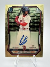 Marketplace image: 2026 Bowman Chrome - Enddy Azocar 1st Auto Superfractor 1/1 Red Sox Orioles 📈