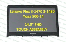 Lenovo Flex 3-1470 3-1480 14" HD LCD Touch Screen Digtizer Assembly Frame