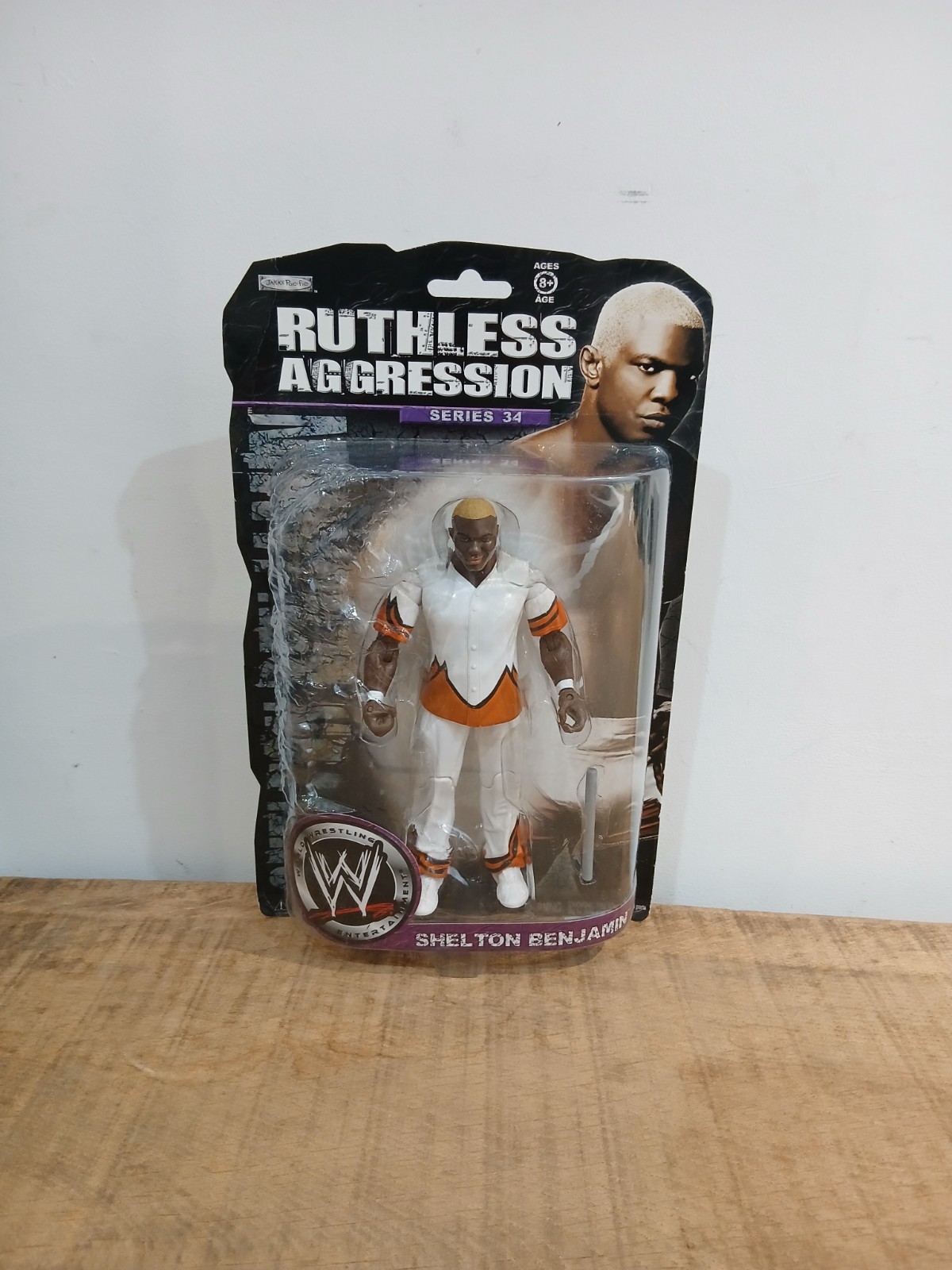 WWE Wrestling Figure Ruthless Aggression Shelton Benjamin Series 34 Jakks New