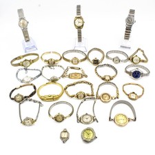 Elgin Bulova Hamilton 12-27mm Automatic Manual Wristwatches Lot of 25 #WB5077-3