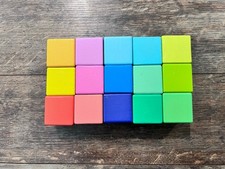 Lovevery 15 Replacement Wooden Blocks ONLY from THE BLOCK Set Montessori