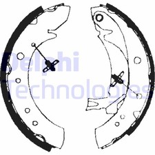 Bremsbackensatz hinten Delphi LS1713 für CITROËN passend für FIAT PEUGEOT