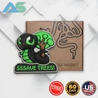 ? Razer Sneki Snek Fridge Magnet "SSSAVE TREES!" Design | RC81-03990700-R3M1
