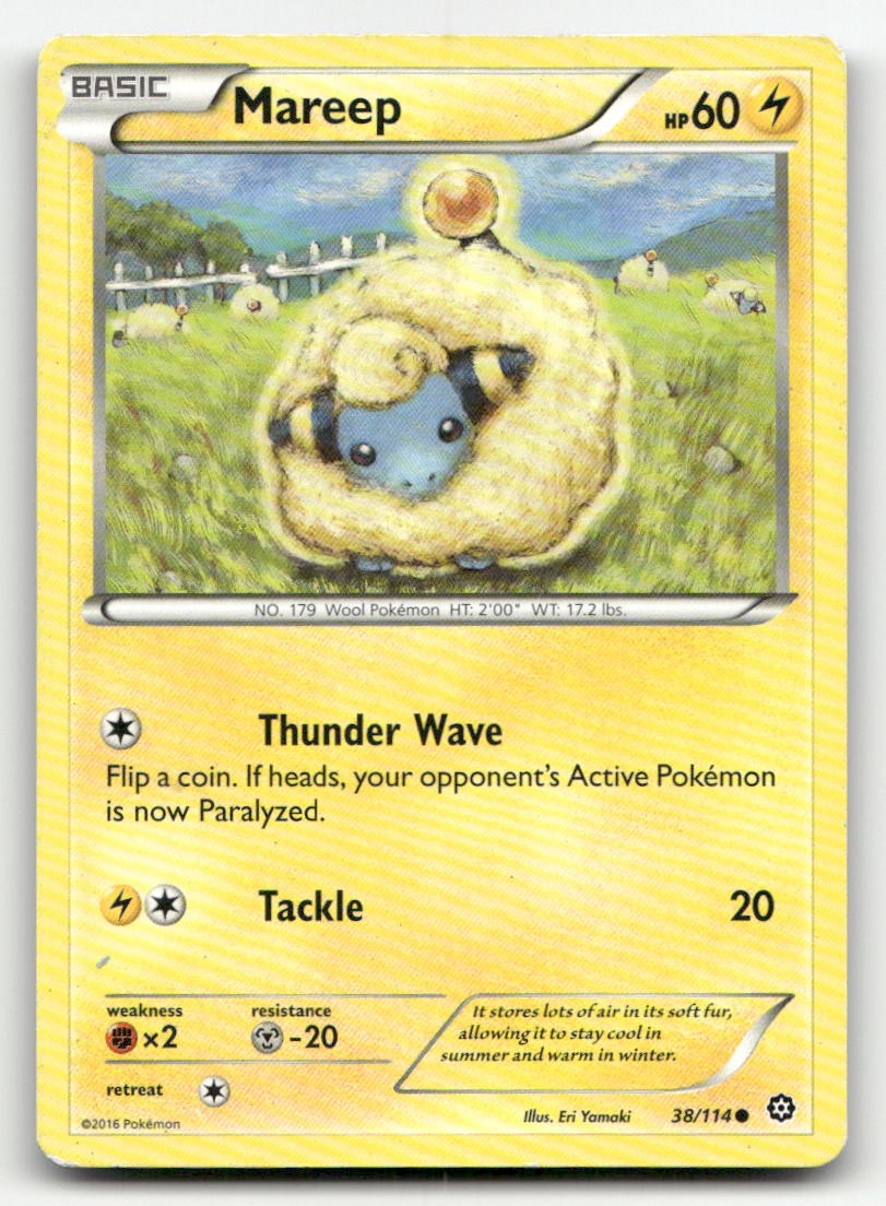 Mareep 38/114 Pokemon HP