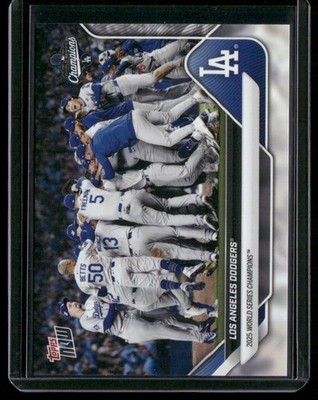 2025 Topps Now World Series Champions Los Angeles Dodgers #WS-15