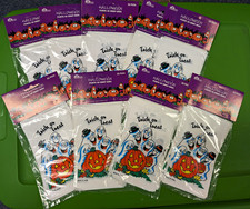 Halloween Plastic Party Treat Bags, Ghost  Jack-o'-Lantern, 9 pkgs, 225 bags