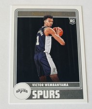 Victor Wembanyama 2023-24 Panini NBA Hoops #298 Rookie RC Spurs