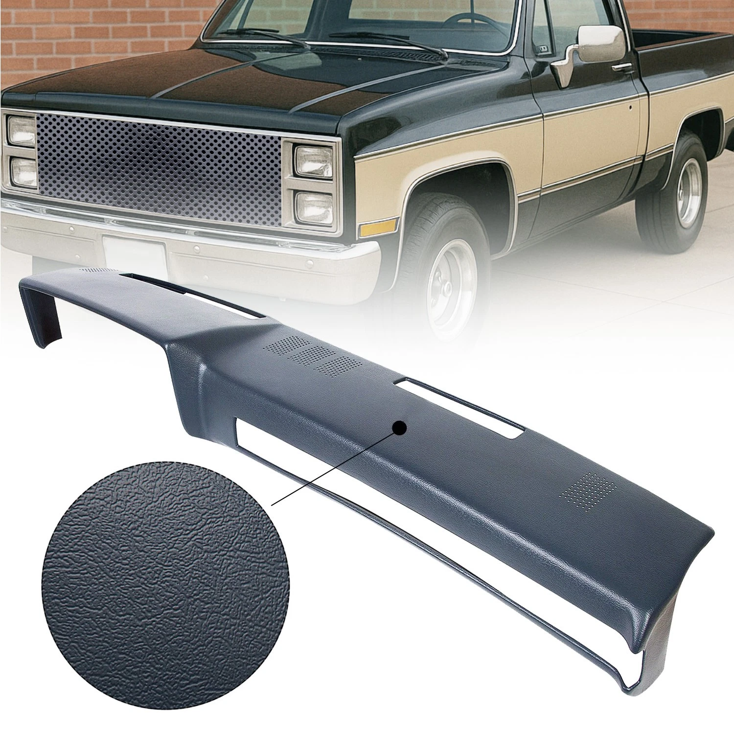 その他 CUT A DASH BLAZER ONE esquisse Apre 2004 Dark Blue Dash Board Cover For 81-91 Chevrolet Blazer GMC Jimmy