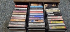 Vintage Cassette Tapes Lot Of 30 Various Artists