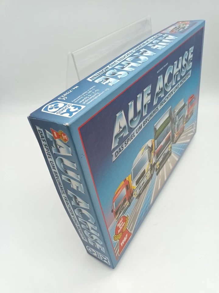 FX Schmid - Brettspiel - Auf Achse - 1987 - 100% Vollständig - Unbespielt! - Bild 2 von 4