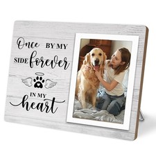 Pet Memorial Picture Frame, Cats or Dogs Wooden Picture Frame, Memorial Pets ...