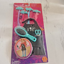 My Life As Doll Hair Stylist Play Set 18" 2017 New Extensions Apron Brush SS