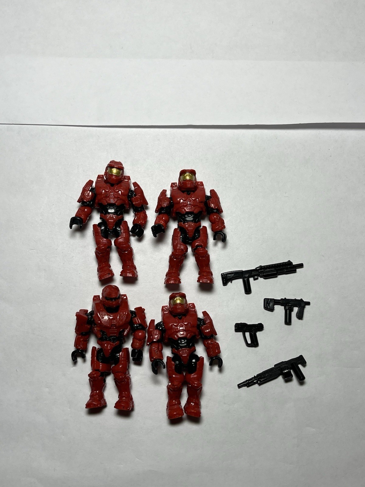 Halo Mega Construx Spartan Mark IV Rogue Red Lot