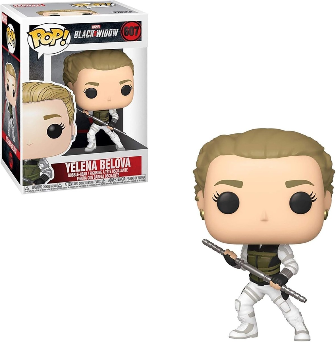 【】新品未開封FUNKO POP ブラックウィドウ エレーナ ベロワ 607 Funko Pop! Marvel Black Widow Natasha #603 & Yelena #607