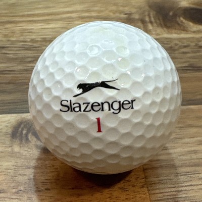 Golf Ball (1) Slazenge 1 Golf Ball Surlyn-durable Goldfinger Bond 007