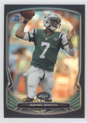 2014 Bowman Chrome Black Refractor 21/299 Geno Smith #26 0a1