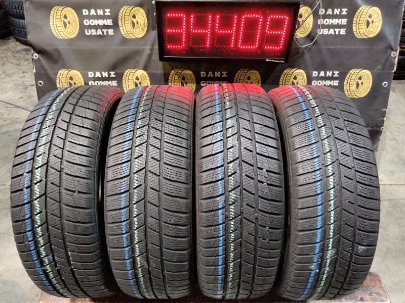 Pneumatici Invernali 4 Gomme usate 205 55 16 BARUM Battistrada Residuo 70/90%