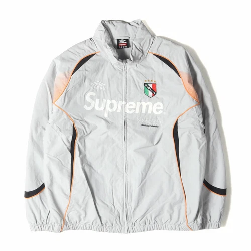 Veste Supreme Taille : XL 22SS UMBRO Nylon Track (Track Jacket) Gris Occasion BEEG 0