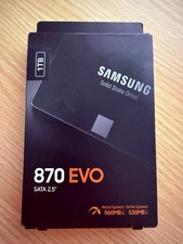 Samsung 870 EVO 1TB, 2.5 inch Internal SSD - ‎MZ-77E1T0B/AM for