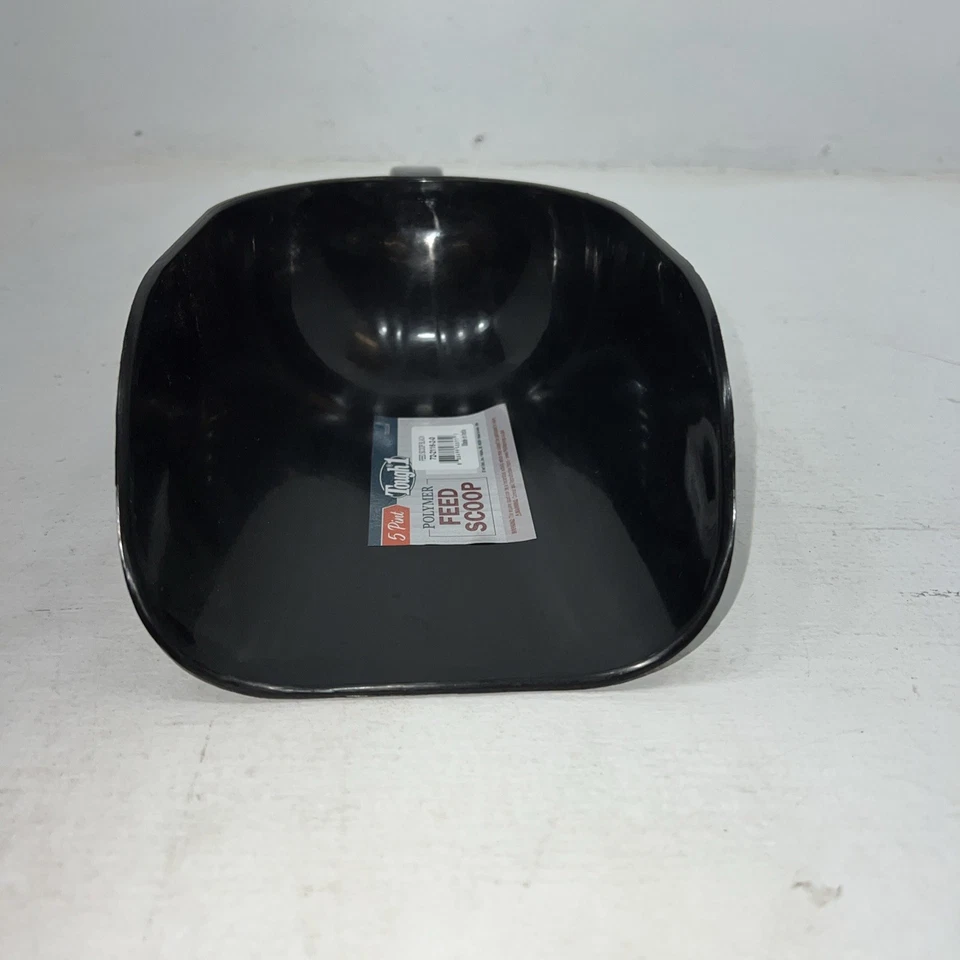 Nueva cuchara de alimentación para caballos Tough 1 negra de 5 pintas #72-2116 FF-22 Foto 2 de 4