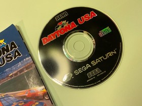 boxed SEGA SATURN Daytona USA - Saturn - PAL 1995 & book manual GOOD TEST game