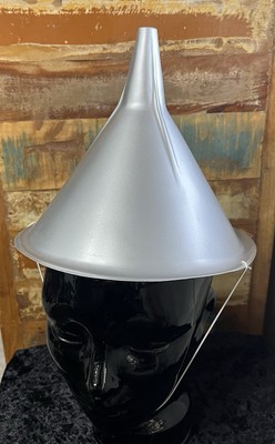 Tin man 8 “ Tall plastic costume accessory hat- chin strip- NEW | eBay