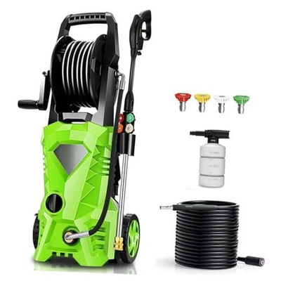 #ad 5000PSI Electric Pressure Washer 2026 2.8GPM High Power Washer with Dark Green $223.25