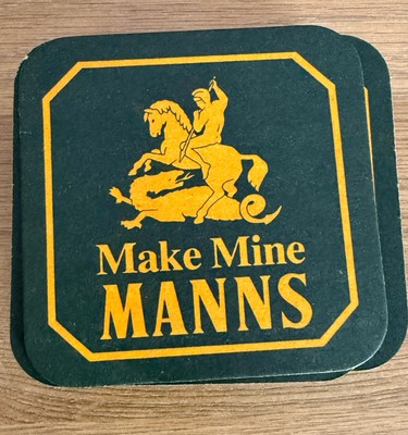 BIERMATTE - MAKE MINE MANS 70er Jahre Neu x20