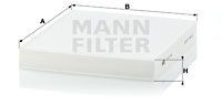 Mann-Filter CU2141 Filter, Innenraumluft FüR CitroËN Passend FüR Fiat-image