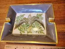   Ashtray Cigar Plate Rare french bird - same mold as a Hermes 