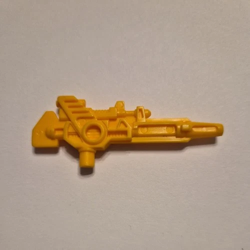 Vintage 1987 -TRANSFORMERS G1 POWERMASTER SLAPDASH gun- accessory HASBRO Lazer
