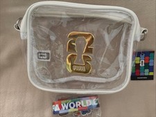 🔥FIFA World Cup 2026 Official Licensed Clear Crossbody Stadium Bag Embossed PVC