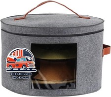 Bolsa Organizadora Apilable Para Sombreros De Ala Redonda Para Armario US NUEVO