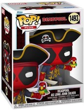 Deadpool as Long John Silver Pop! Vinyl #83986 Deadpool Funko Pop Plus Vinyl box and figure